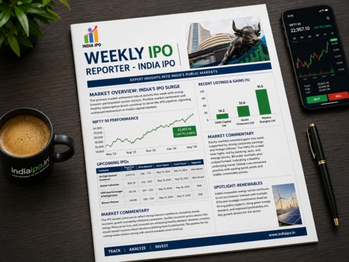 INDIA IPO Weekly Reporter Newsletter