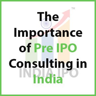 What is the importance of pre IPO consulting