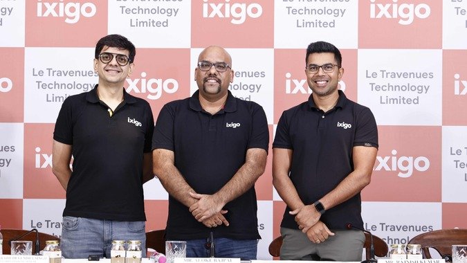 Saurabh Devendra Singh (Group CFO), Aloke Bajpai (Chairman, MD, & Group CEO) & Rajnish Kumar (Director and Group Co-CEO), ixigo